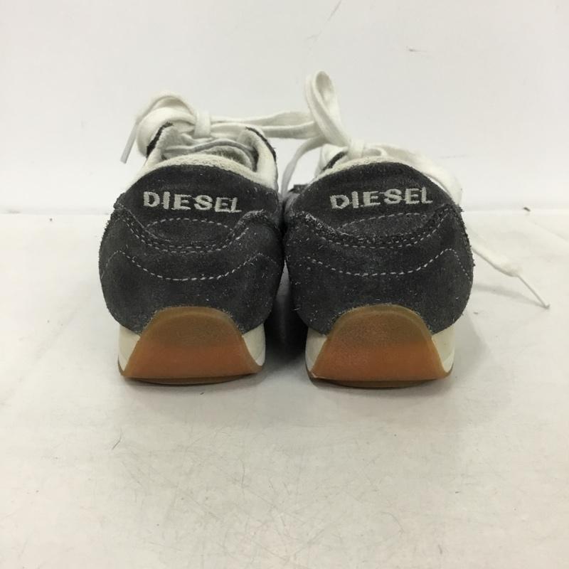 ディーゼル DIESEL スニーカー スニーカー SHESOFT W 23cm 23.0cm ロゴ、文字 灰 / グレー / gray X ダークグレー / ダークグレー / レディース USED 古着 中古 10162392