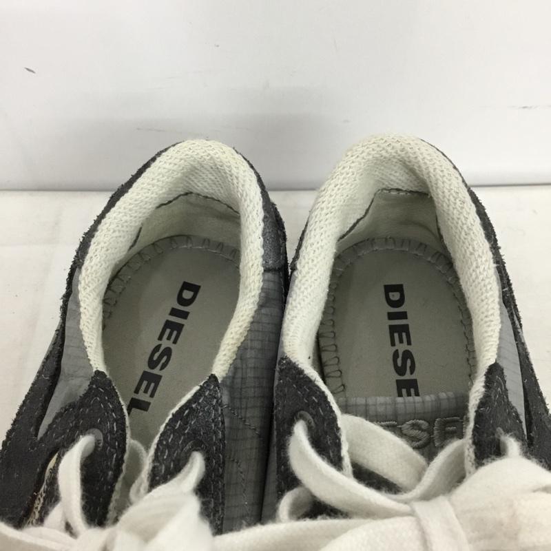 ディーゼル DIESEL スニーカー スニーカー SHESOFT W 23cm 23.0cm ロゴ、文字 灰 / グレー / gray X ダークグレー / ダークグレー / レディース USED 古着 中古 10162392