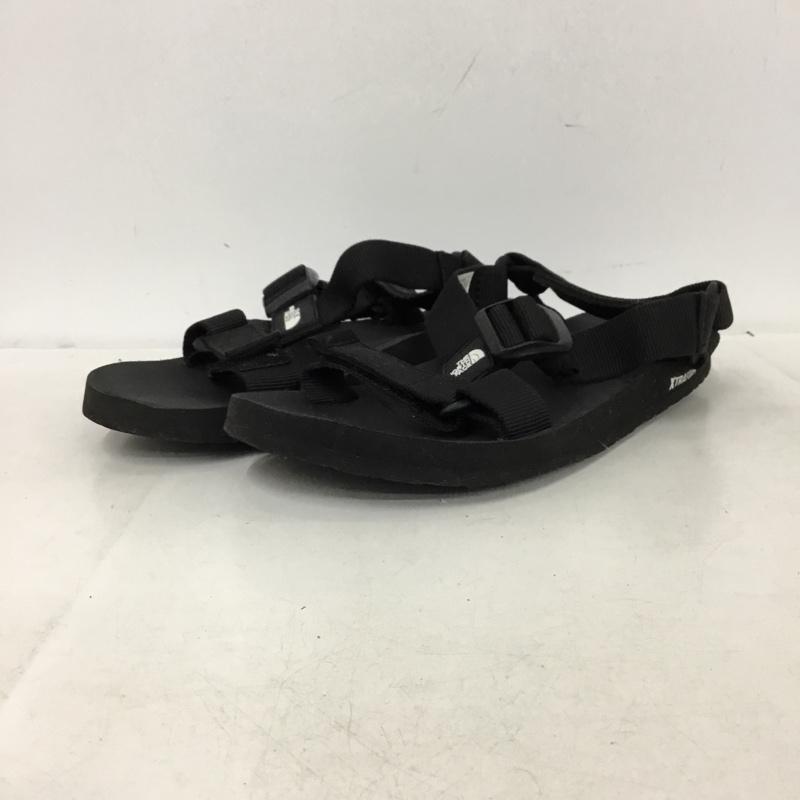 ザノースフェイス THE NORTH FACE サンダル サンダル NF0A46J9 Ultra Stratum スポーツサンダル 24cm 24.0cm ロゴ、文字 黒 / ブラック / black レディース USED 古着 中古 10162394