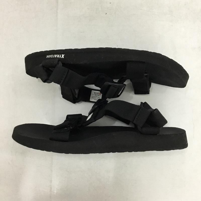ザノースフェイス THE NORTH FACE サンダル サンダル NF0A46J9 Ultra Stratum スポーツサンダル 24cm 24.0cm ロゴ、文字 黒 / ブラック / black レディース USED 古着 中古 10162394