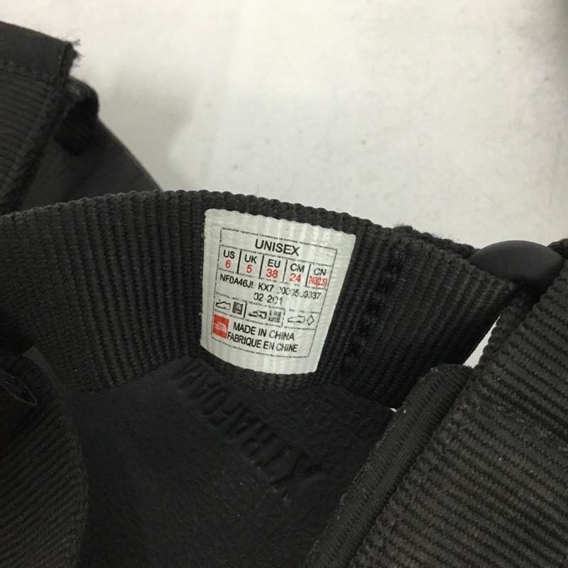 ザノースフェイス THE NORTH FACE サンダル サンダル NF0A46J9 Ultra Stratum スポーツサンダル 24cm 24.0cm ロゴ、文字 黒 / ブラック / black レディース USED 古着 中古 10162394