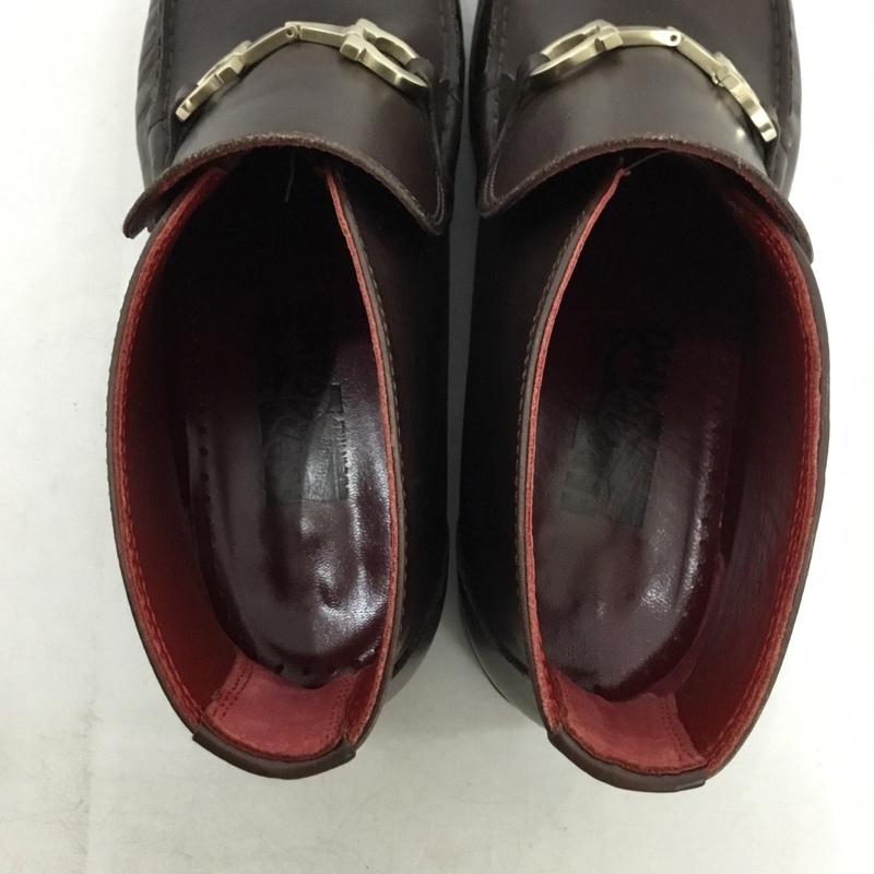 サルヴァトーレフェラガモ Salvatore Ferragamo ブーツ ショートブーツ 6D 無地 茶 / ブラウン / brown レディース USED 古着 中古 10162395