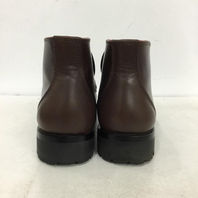 サルヴァトーレフェラガモ Salvatore Ferragamo ブーツ ショートブーツ 6D 無地 茶 / ブラウン / brown レディース USED 古着 中古 10162395