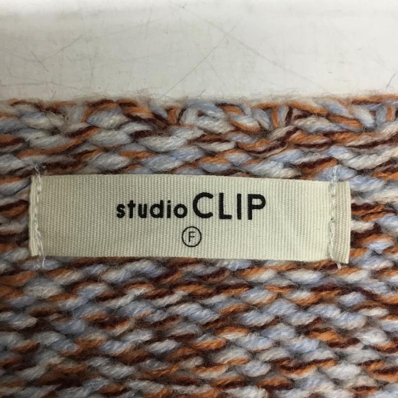 スタディオクリップ studio CLIP ニット、セーター 長袖 FREE  マルチカラー / マルチカラー / multicolor レディース USED 古着 中古 10162397