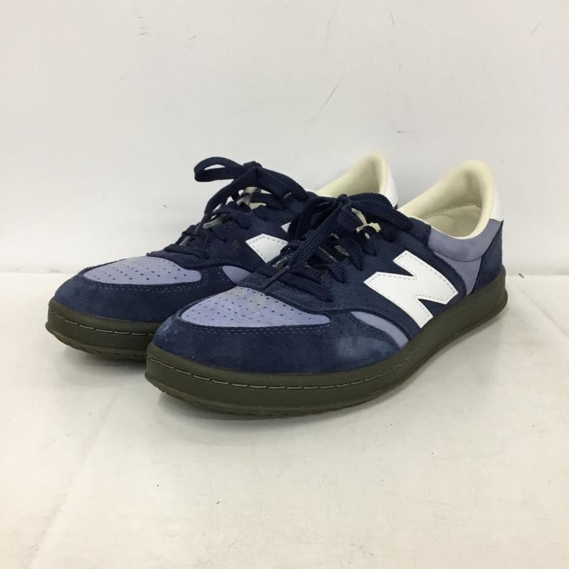 ニューバランス New Balance スニーカー スニーカー M50046K T500 27cm 27.0cm ロゴ、文字 紺 / ネイビー / navy X 青 / ブルー / blue メンズ USED 古着 中古 10162399