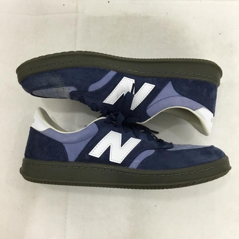 ニューバランス New Balance スニーカー スニーカー M50046K T500 27cm 27.0cm ロゴ、文字 紺 / ネイビー / navy X 青 / ブルー / blue メンズ USED 古着 中古 10162399