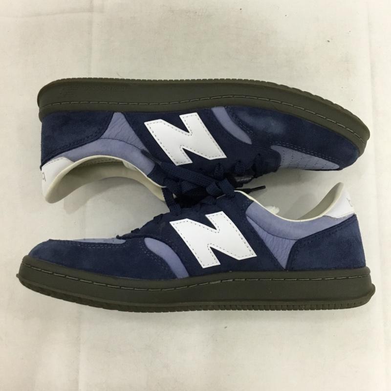 ニューバランス New Balance スニーカー スニーカー M50046K T500 27cm 27.0cm ロゴ、文字 紺 / ネイビー / navy X 青 / ブルー / blue メンズ USED 古着 中古 10162399