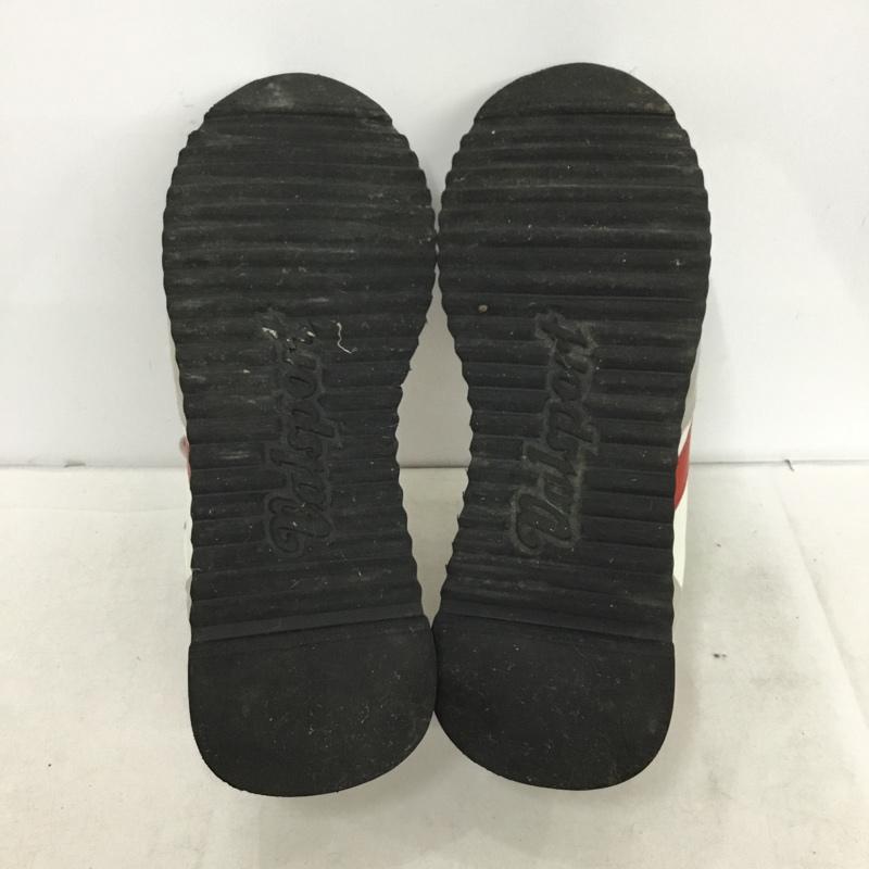 ヴァルスポルト Valsport スニーカー スニーカー ローカット 42 ロゴ、文字 白 / ホワイト / white X 灰 / グレー / gray X 赤 / レッド / red メンズ USED 古着 中古 10162400