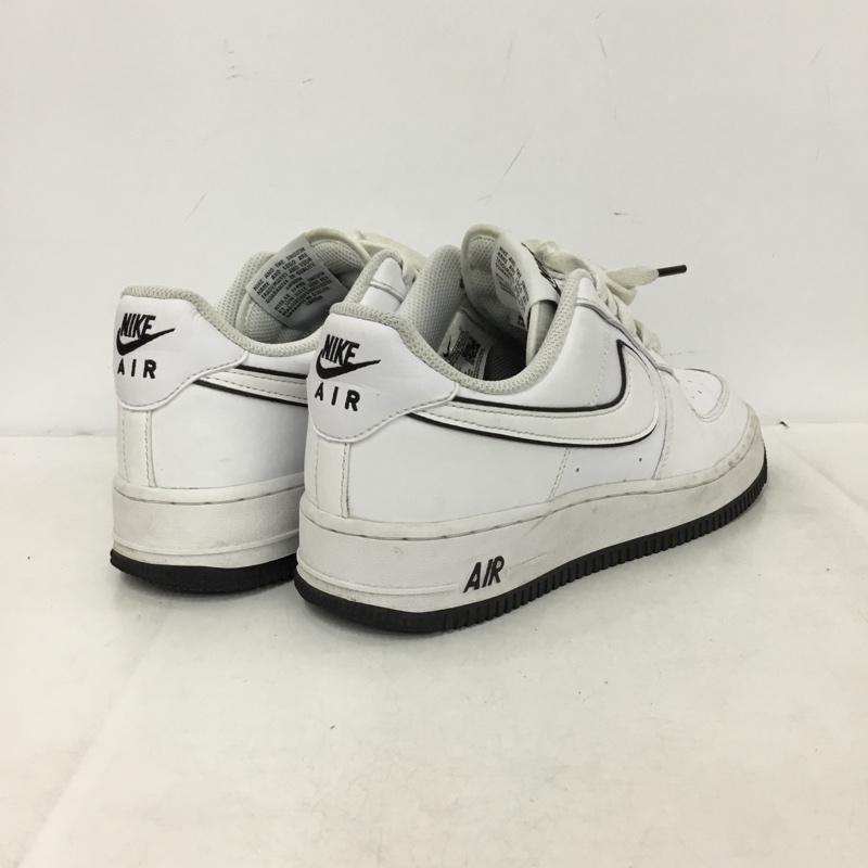 ナイキ NIKE スニーカー スニーカー DV0788-103 AIR FORCE 1 07 24.5cm 24.5cm ロゴ、文字 白 / ホワイト / white X 黒 / ブラック / black メンズ USED 古着 中古 10162404