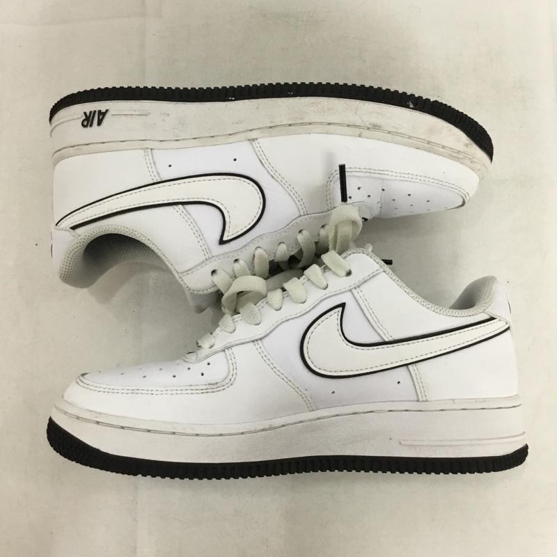 ナイキ NIKE スニーカー スニーカー DV0788-103 AIR FORCE 1 07 24.5cm 24.5cm ロゴ、文字 白 / ホワイト / white X 黒 / ブラック / black メンズ USED 古着 中古 10162404