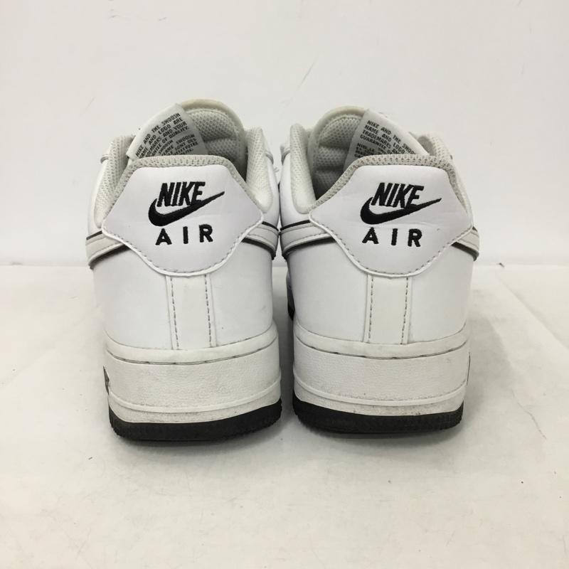 ナイキ NIKE スニーカー スニーカー DV0788-103 AIR FORCE 1 07 24.5cm 24.5cm ロゴ、文字 白 / ホワイト / white X 黒 / ブラック / black メンズ USED 古着 中古 10162404