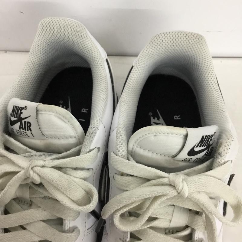ナイキ NIKE スニーカー スニーカー DV0788-103 AIR FORCE 1 07 24.5cm 24.5cm ロゴ、文字 白 / ホワイト / white X 黒 / ブラック / black メンズ USED 古着 中古 10162404