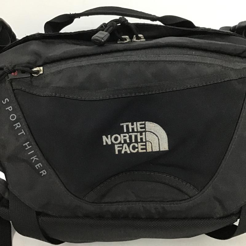 ザノースフェイス THE NORTH FACE ウエストバッグ ウエストバッグ AJ4V Sports Hiker ヒップバッグ ロゴ、文字 黒 / ブラック / black メンズ USED 古着 中古 10162409