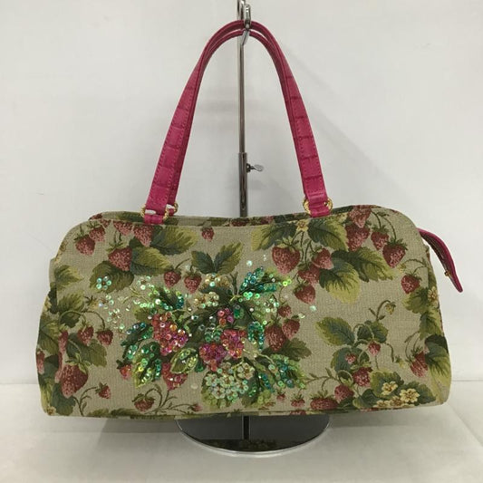 シンクビー Think Bee! ハンドバッグ ハンドバッグ スパンコール ビーズ 総柄 マルチカラー / マルチカラー / multicolor レディース USED 古着 中古 10162410