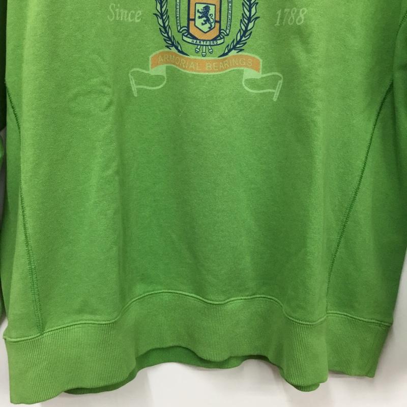 ローリーズファーム LOWRYS FARM トレーナー 長袖 FREE プリント 緑 / グリーン / green レディース USED 古着 中古 10162411