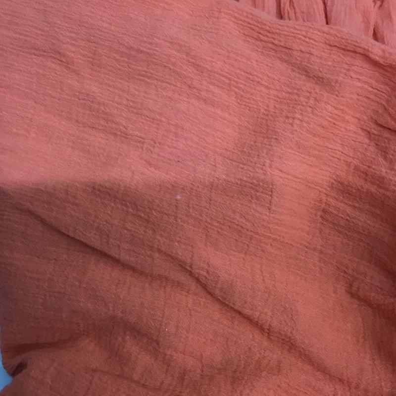 ディスコート Discoat カットソー 七分袖 M 無地 橙 / オレンジ / orange レディース USED 古着 中古 10162413