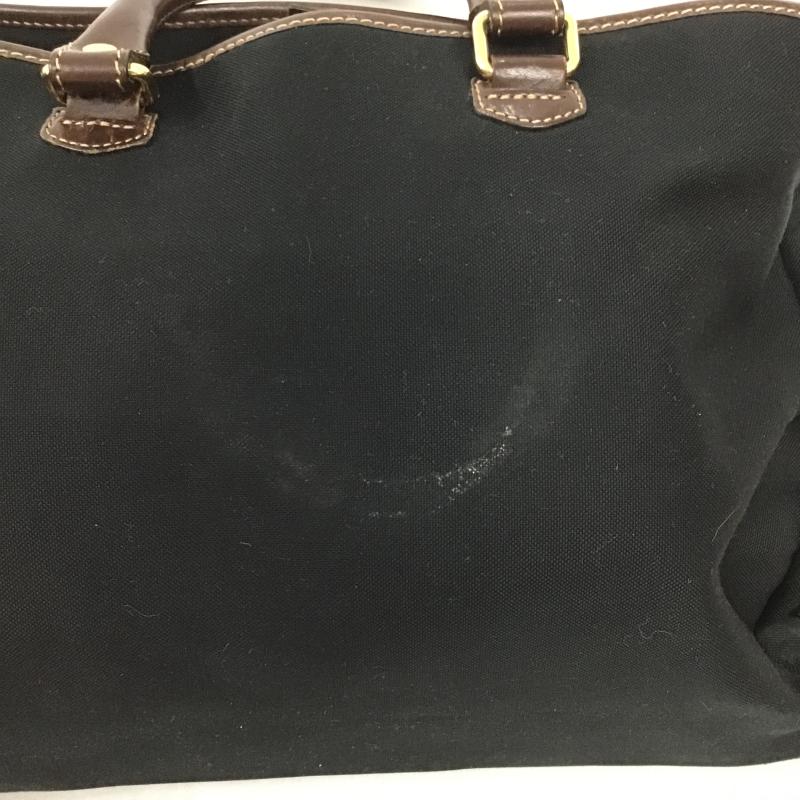 ステファノマーノ STEFANO MANO トートバッグ トートバッグ 2WAY ショルダーバッグ ビジネスバッグ 無地 黒 / ブラック / black X 茶 / ブラウン / brown メンズ USED 古着 中古 10162414