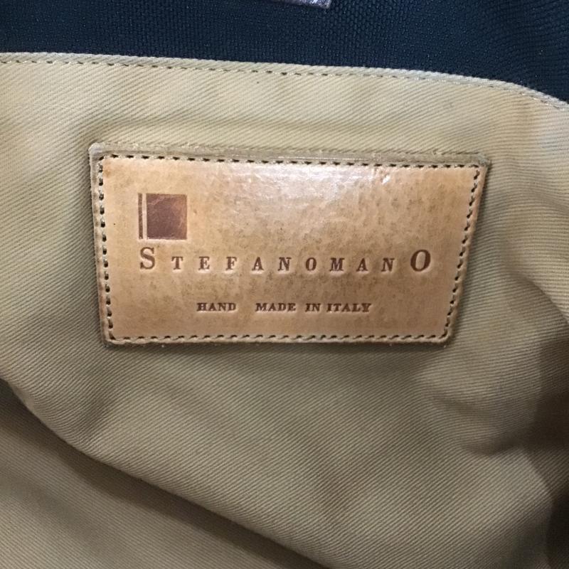 ステファノマーノ STEFANO MANO トートバッグ トートバッグ 2WAY ショルダーバッグ ビジネスバッグ 無地 黒 / ブラック / black X 茶 / ブラウン / brown メンズ USED 古着 中古 10162414