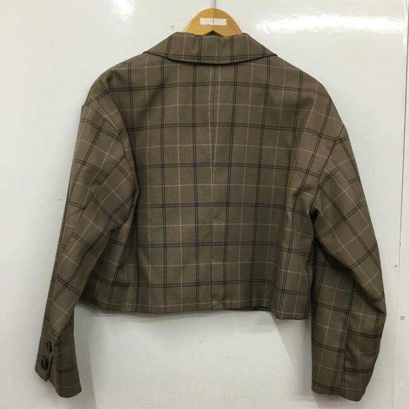 ヘザー Heather ジャケット、上着 ジャケット、ブレザー FREE チェック マルチカラー / マルチカラー / multicolor レディース USED 古着 中古 10162416
