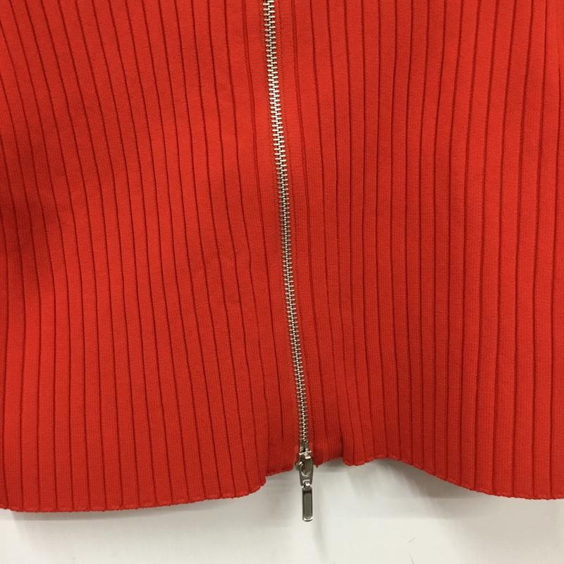 ローリーズファーム LOWRYS FARM ニット、セーター 長袖 FREE 無地 赤 / レッド / red レディース USED 古着 中古 10162417