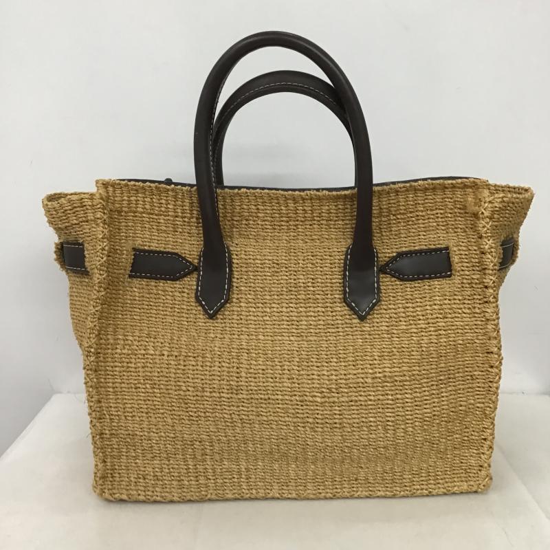 シー SEA トートバッグ トートバッグ かごバッグ 無地 茶 / ブラウン / brown X ベージュ / ベージュ / beige レディース USED 古着 中古 10162418