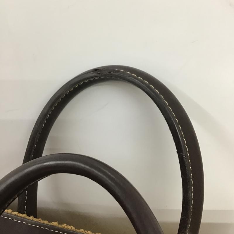 シー SEA トートバッグ トートバッグ かごバッグ 無地 茶 / ブラウン / brown X ベージュ / ベージュ / beige レディース USED 古着 中古 10162418