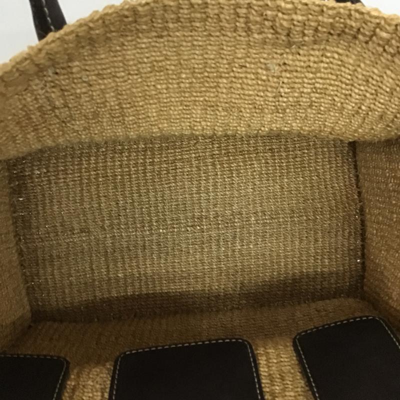 シー SEA トートバッグ トートバッグ かごバッグ 無地 茶 / ブラウン / brown X ベージュ / ベージュ / beige レディース USED 古着 中古 10162418