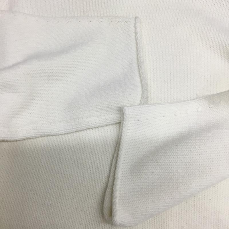 ローリーズファーム LOWRYS FARM ニット、セーター 七分袖 FREE 無地 白 / ホワイト / white レディース USED 古着 中古 10162419