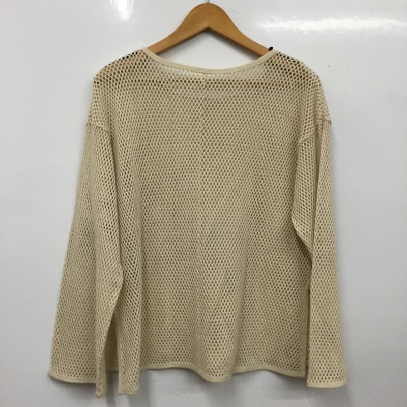 ザショップティーケーミクスパイス THESHOPTKMIXPICE ニット、セーター 長袖 M 無地 ベージュ / ベージュ / beige レディース USED 古着 中古 10162426