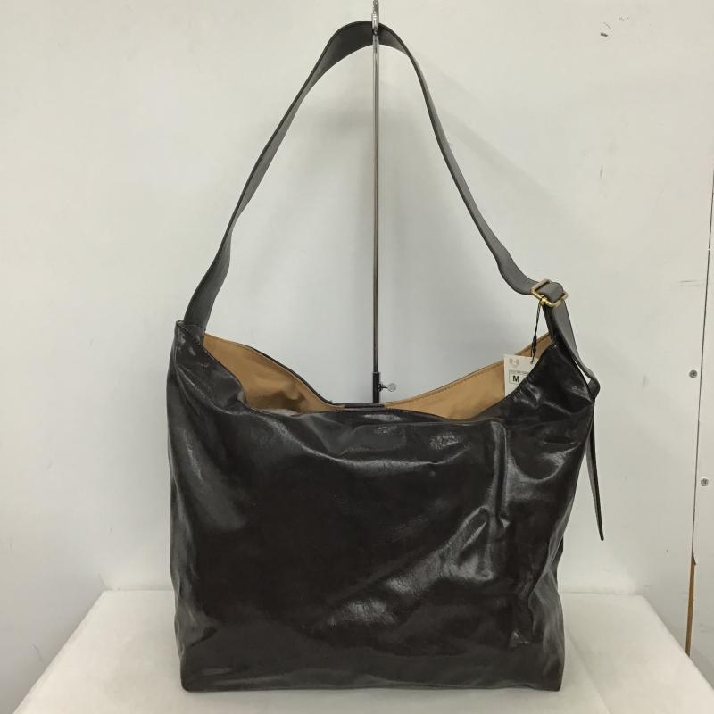 ザラ ZARA ショルダーバッグ ショルダーバッグ 6047 610 700 マキシショッパーバッグ タグ付き ワンショルダー 無地 ダークブラウン / ダークブラウン / レディース USED 古着 中古 10162432