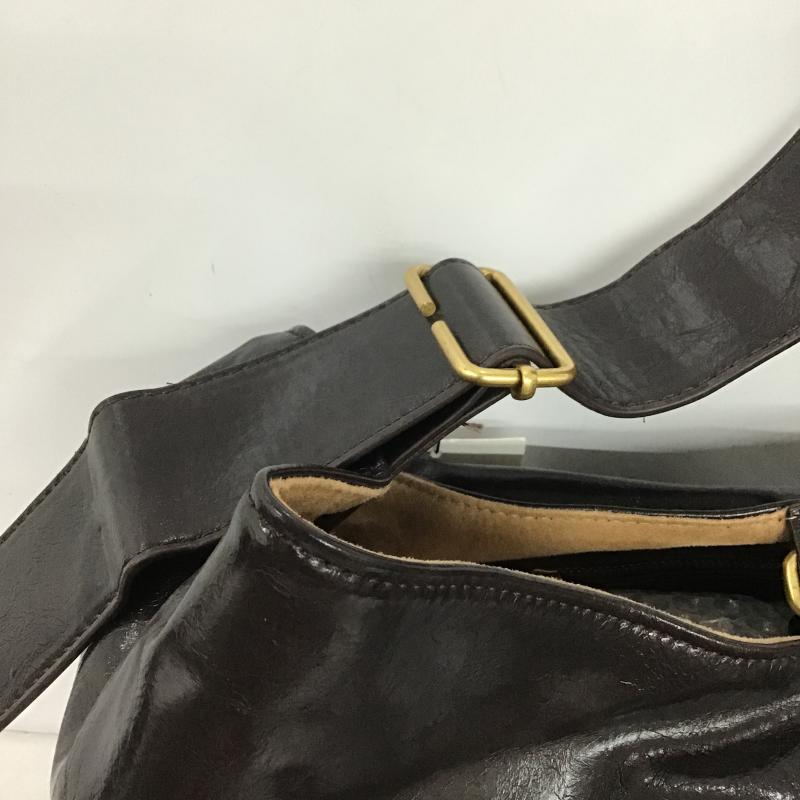ザラ ZARA ショルダーバッグ ショルダーバッグ 6047 610 700 マキシショッパーバッグ タグ付き ワンショルダー 無地 ダークブラウン / ダークブラウン / レディース USED 古着 中古 10162432