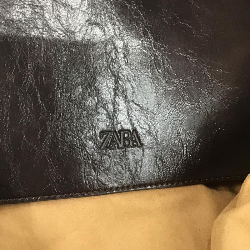 ザラ ZARA ショルダーバッグ ショルダーバッグ 6047 610 700 マキシショッパーバッグ タグ付き ワンショルダー 無地 ダークブラウン / ダークブラウン / レディース USED 古着 中古 10162432