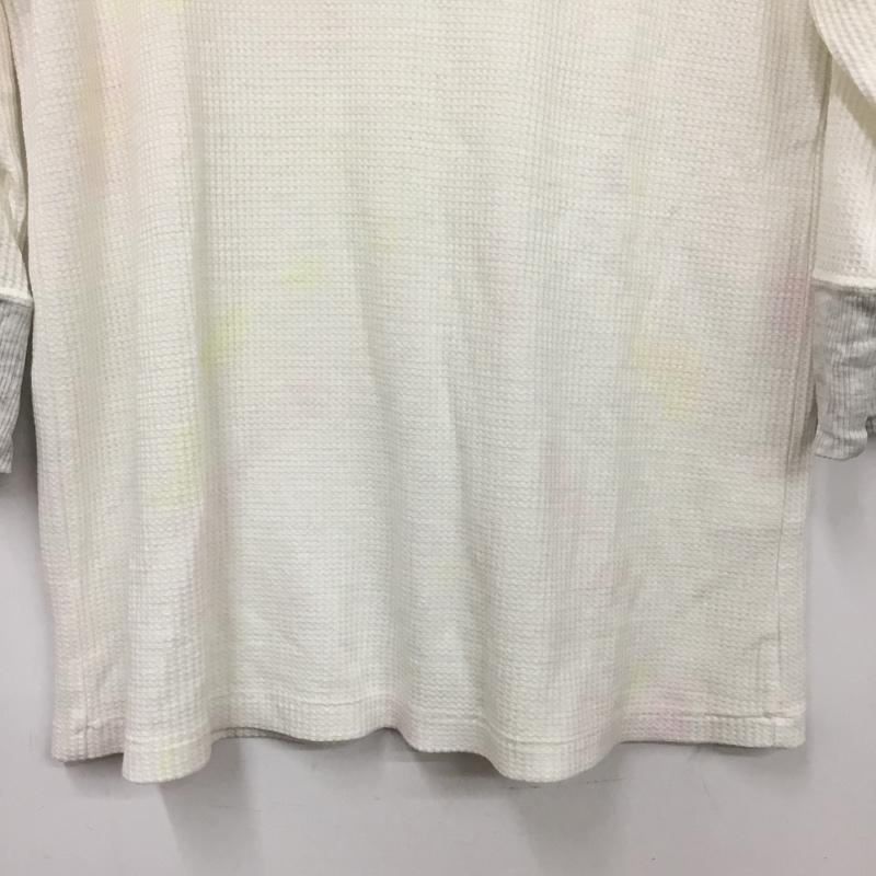 イェーライト YEAH RIGHT!! カットソー 七分袖 ONE SIZE 無地 白 / ホワイト / white レディース USED 古着 中古 10162433