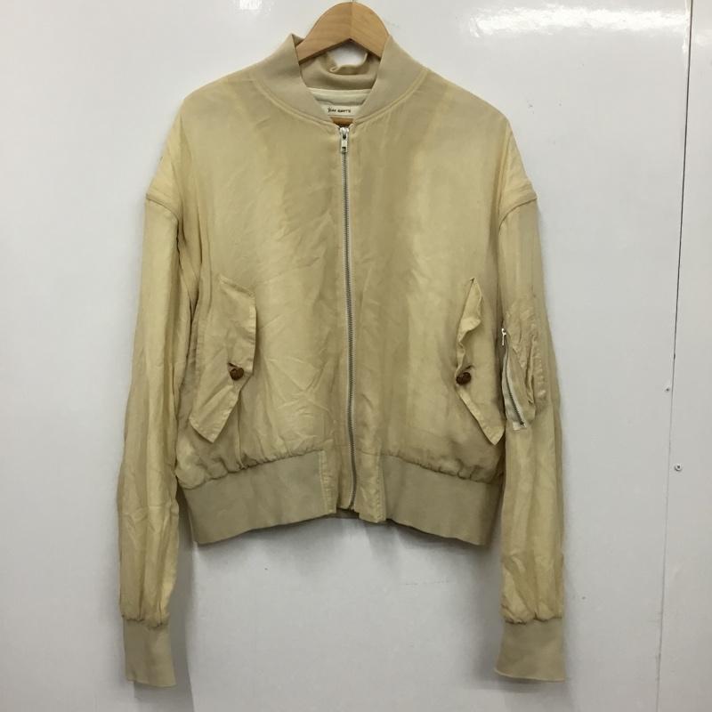 イェーライト YEAH RIGHT!! ジャケット、上着 ジャンパー、ブルゾン M 無地 ベージュ / ベージュ / beige レディース USED 古着 中古 10162435