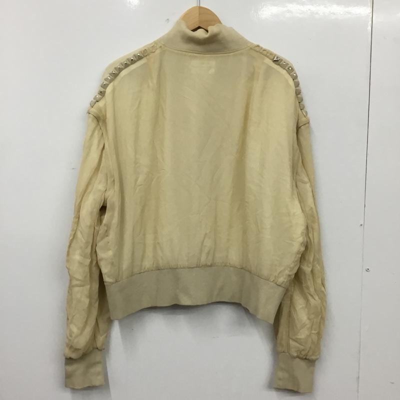 イェーライト YEAH RIGHT!! ジャケット、上着 ジャンパー、ブルゾン M 無地 ベージュ / ベージュ / beige レディース USED 古着 中古 10162435