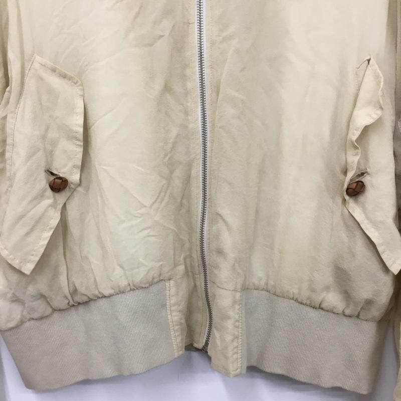イェーライト YEAH RIGHT!! ジャケット、上着 ジャンパー、ブルゾン M 無地 ベージュ / ベージュ / beige レディース USED 古着 中古 10162435