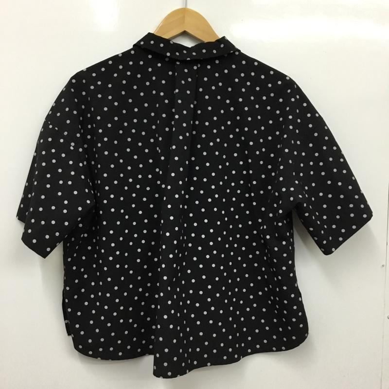 アパートバイローリーズ apart by lowrys シャツ、ブラウス 半袖 FREE ドット 黒 / ブラック / black レディース USED 古着 中古 10162436