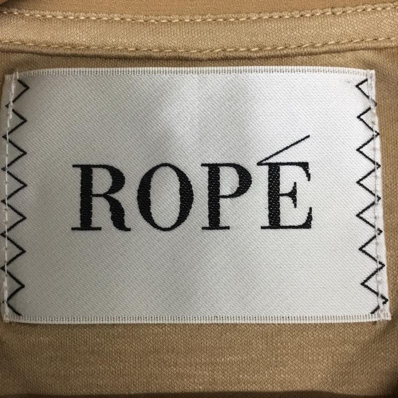 ロペ ROPE  シャツ、ブラウス 長袖 M 無地 茶 / ブラウン / brown レディース USED 古着 中古 10162437