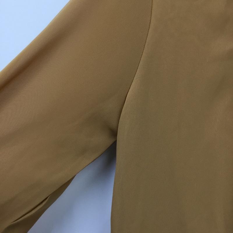 ロペ ROPE  シャツ、ブラウス 長袖 M 無地 茶 / ブラウン / brown レディース USED 古着 中古 10162437