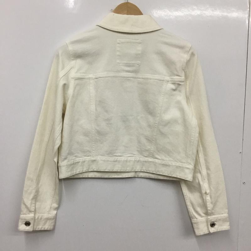 マイケルコース MICHAEL KORS ジャケット、上着 ジャケット、ブレザー Gジャン デニムジャケット M 無地 白 / ホワイト / white レディース USED 古着 中古 10162442