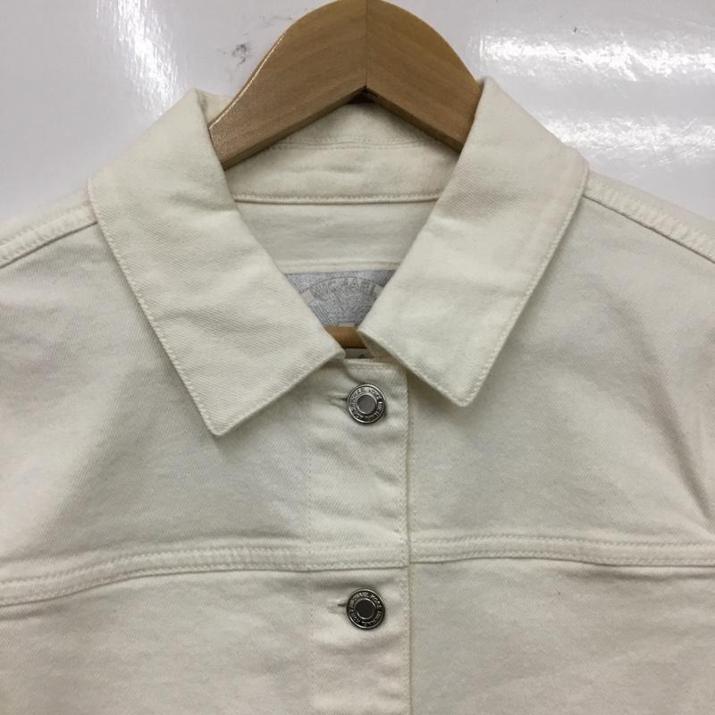 マイケルコース MICHAEL KORS ジャケット、上着 ジャケット、ブレザー Gジャン デニムジャケット M 無地 白 / ホワイト / white レディース USED 古着 中古 10162442