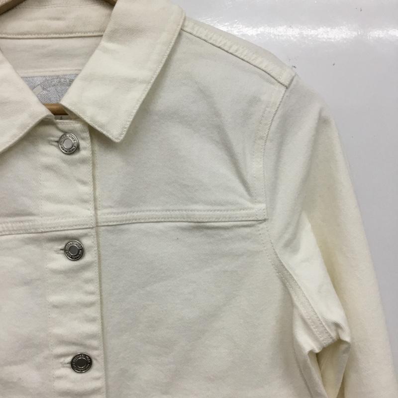 マイケルコース MICHAEL KORS ジャケット、上着 ジャケット、ブレザー Gジャン デニムジャケット M 無地 白 / ホワイト / white レディース USED 古着 中古 10162442