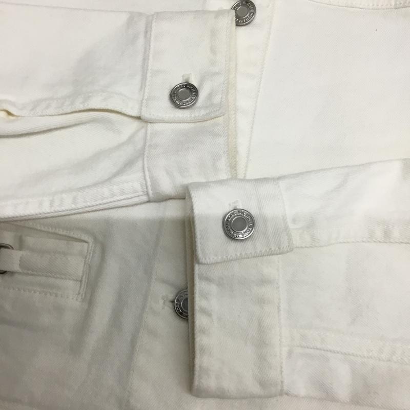 マイケルコース MICHAEL KORS ジャケット、上着 ジャケット、ブレザー Gジャン デニムジャケット M 無地 白 / ホワイト / white レディース USED 古着 中古 10162442