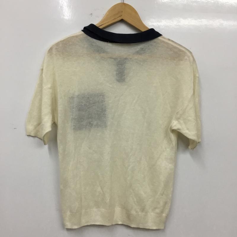 エヘカソポ ehka sopo カットソー 半袖 M 無地 白 / ホワイト / white レディース USED 古着 中古 10162450