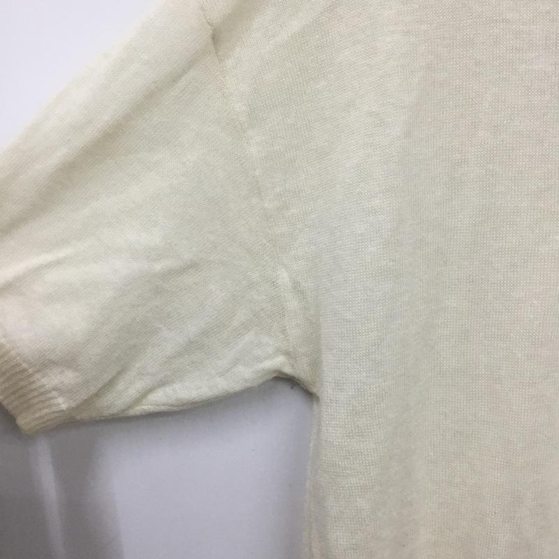 エヘカソポ ehka sopo カットソー 半袖 M 無地 白 / ホワイト / white レディース USED 古着 中古 10162450