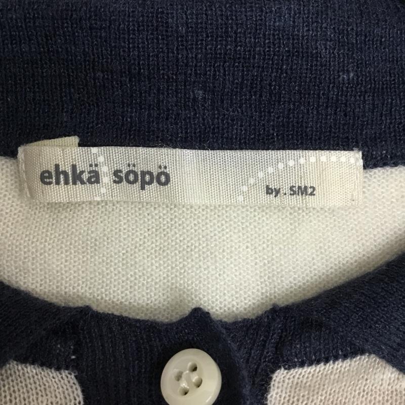 エヘカソポ ehka sopo カットソー 半袖 M 無地 白 / ホワイト / white レディース USED 古着 中古 10162450