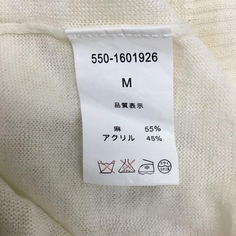 エヘカソポ ehka sopo カットソー 半袖 M 無地 白 / ホワイト / white レディース USED 古着 中古 10162450