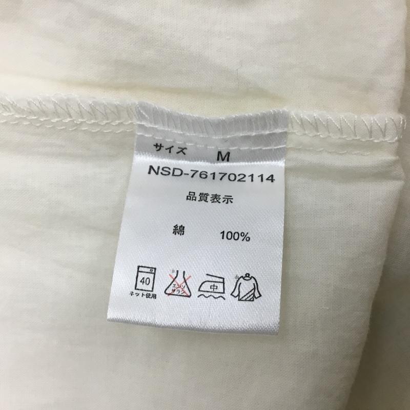サマンサモスモスエヘカソポ SM2ehkasopo シャツ、ブラウス 半袖 M 無地 アイボリー / アイボリー / レディース USED 古着 中古 10162453