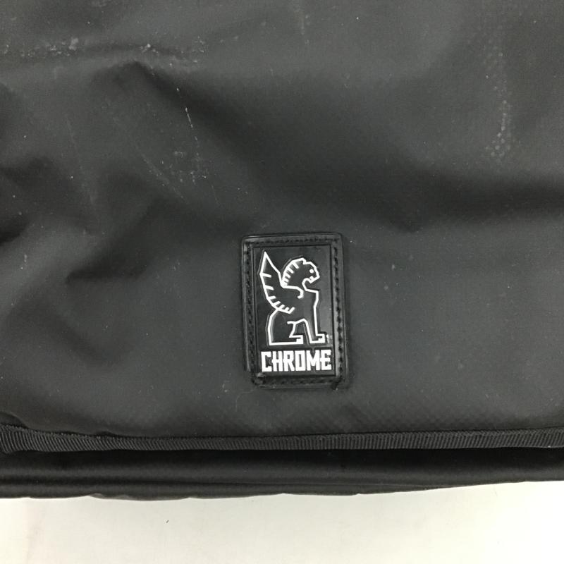 クロム CHROME リュックサック、デイパック リュックサック、デイバッグ ロゴ、文字 黒 / ブラック / black メンズ USED 古着 中古 10162456
