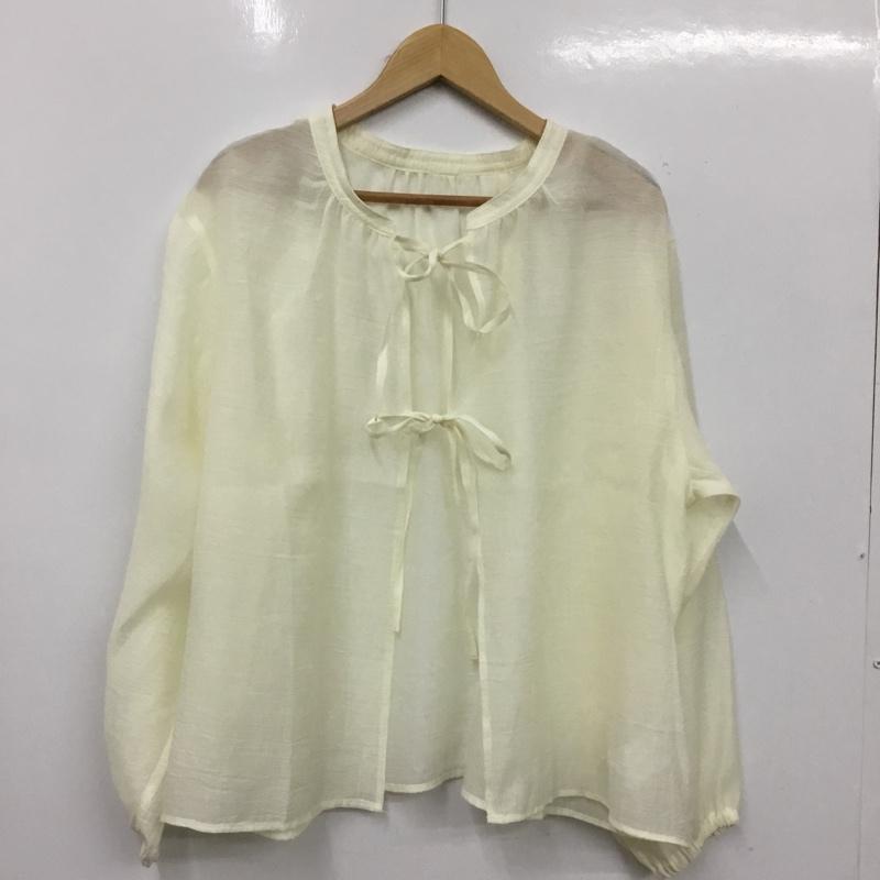 フリークスストア FREAK S STORE シャツ、ブラウス 長袖 FREE 無地 アイボリー / アイボリー / レディース USED 古着 中古 10162457